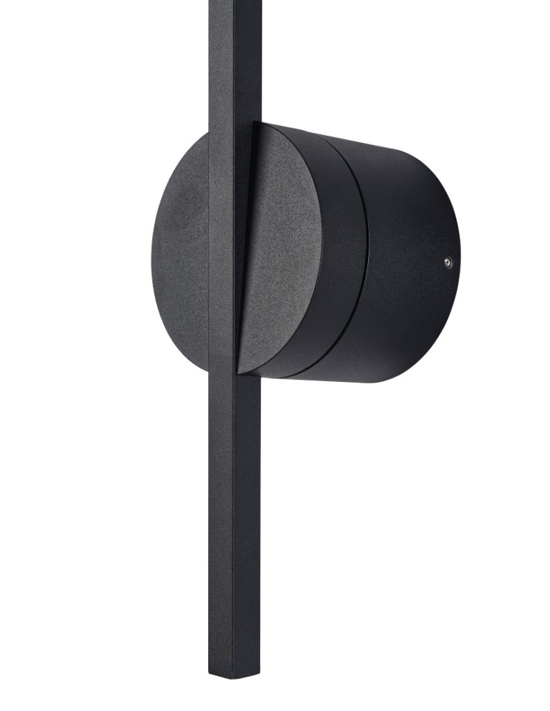 Designer wall lamps - YASKR Wall lamp Chloe 1xLED black IP44 WL0107-BK Black - product kolory-swiatla.pl 5