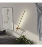 Designer wall lamps - YASKR Wall lamp Chloe 1xLED gold IP44 WL0107-GD Gold - product 2