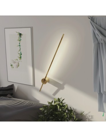 YASKR Kinkiet Chloe 1xLED złoty IP44 WL0107-GD  Złoty - produkt 2