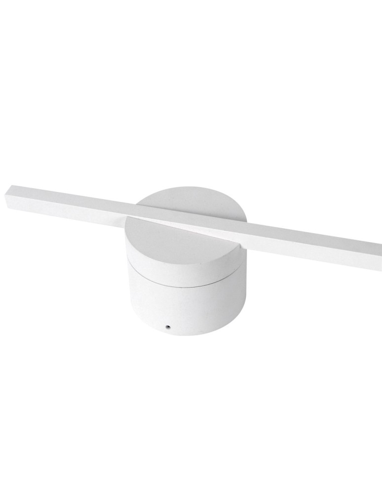 Designer wall lamps - YASKR Wall lamp Chloe 1xLED white IP44 WL0107-WH White - product kolory-swiatla.pl 5