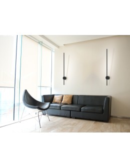 YASKR Kinkiet Chloe 1xLED czarny IP44 WL0107-BK  Czarny - produkt 2