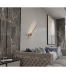 Designer wall lamps - YASKR Wall lamp Chloe 1xLED gold IP44 WL0107-GD Gold - product 3