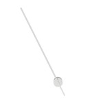 Designer wall lamps - YASKR Wall lamp Chloe 1xLED white IP44 WL0107-WH White - product 1