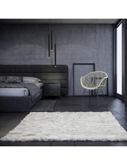 YASKR Lampa Wisząca Elin 1xLED czarna IP44 PL0123-BK  Czarny - produkt 2