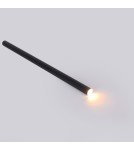Pendant tube lamps - YASKR Elin Pendant Lamp 1xLED black IP44 PL0123-BK Black - product 5