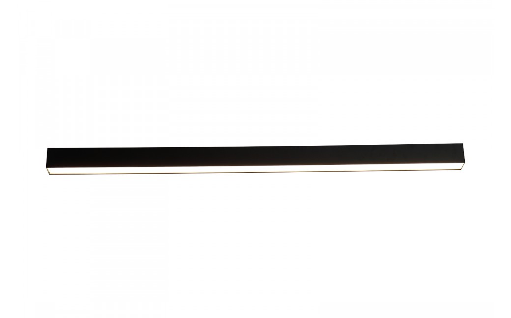 YASKR Plafon Astar M 1xLED czarny CL0105-36-BK 116 cm Czarny