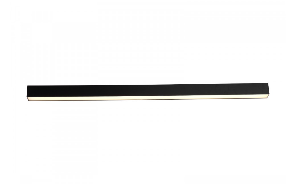 YASKR Plafon Astar M 1xLED czarny CL0105-36-BK 116 cm Czarny