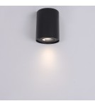 Round ceiling luminaires - YASKR Leila tube 1xGU10 black CL0101-BK Black - product 3