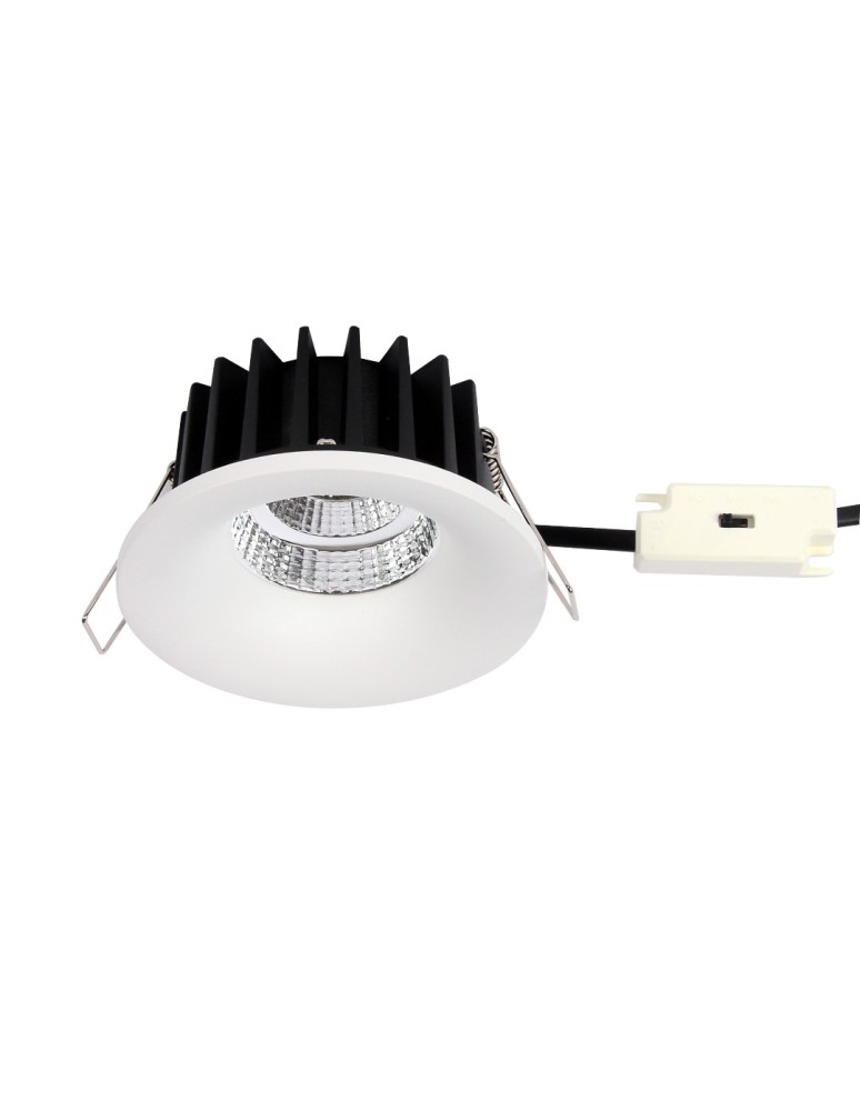 LED flush-mounted lamps - YASKR Cirro flush-mounted pendant lamp 1xLED white RL0104-CCT-WH White - product kolory-swiatla.pl 6