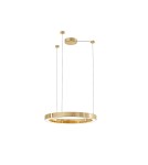 Pendant lamps circles - YASKR Aurum S 1xLED gold chandelier PL0116-50 Gold - product 1
