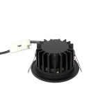 LED flush-mounted lamps - YASKR Cirro flush-mounted pendant lamp 1xLED black RL0104-CCT-BK Black - product 5