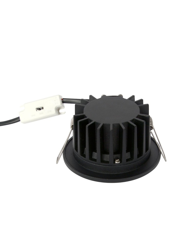 LED flush-mounted lamps - YASKR Cirro flush-mounted pendant lamp 1xLED black RL0104-CCT-BK Black - product kolory-swiatla.pl 5