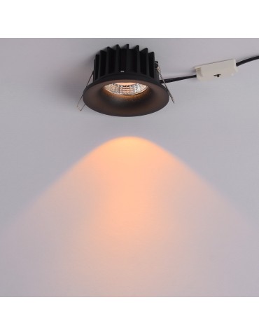 YASKR Cirro flush-mounted pendant lamp 1xLED black RL0104-CCT-BK Black - product 2