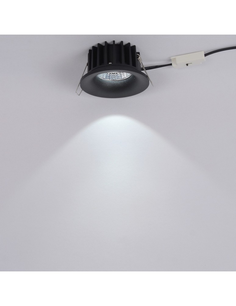 LED flush-mounted lamps - YASKR Cirro flush-mounted pendant lamp 1xLED black RL0104-CCT-BK Black - product kolory-swiatla.pl 4
