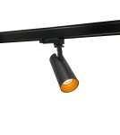 Lamps for 3-phase busbars - YASKR 3F Luba 1xLED busbar spotlight black TRA0103-BK 12.5 cm Black - product 4