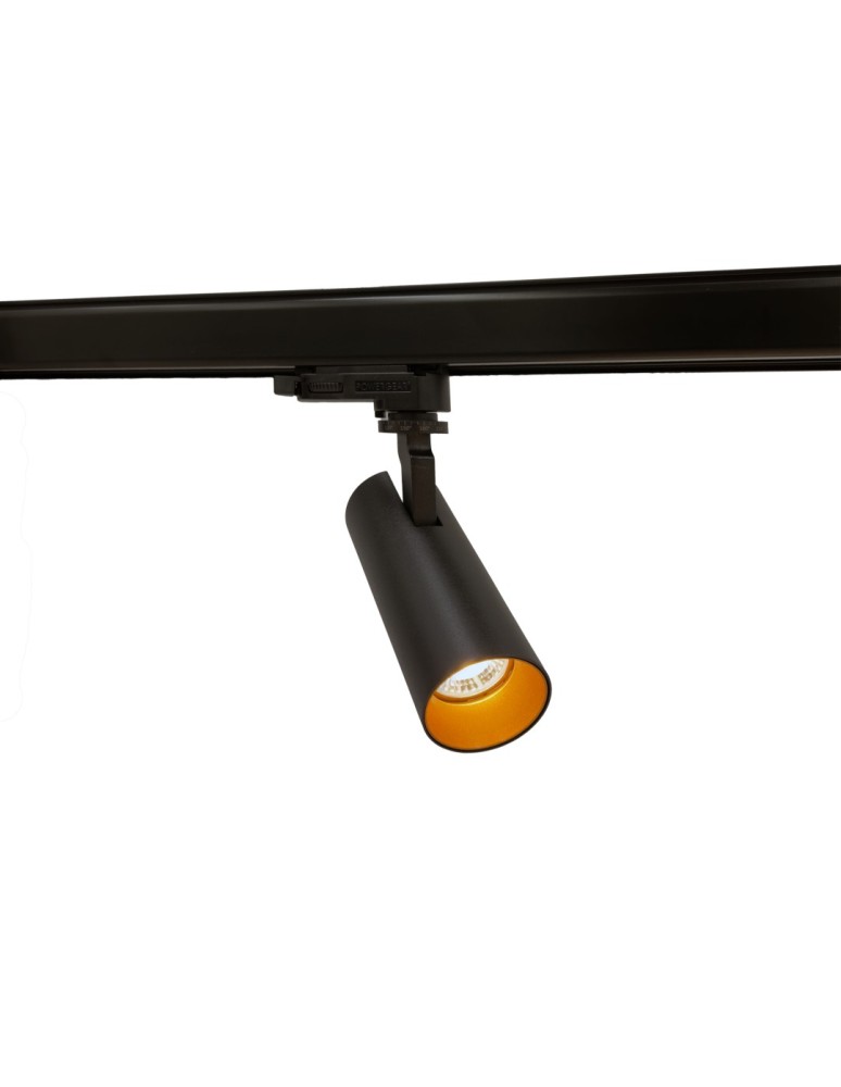 Lamps for 3-phase busbars - YASKR 3F Luba 1xLED busbar spotlight black TRA0103-BK 12.5 cm Black - product kolory-swiatla.pl 6