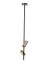 View Azzardo Ceiling VIVI TOP 2 GO/BK Black Matte/Gold Gloss 2xGU10 AZ5727