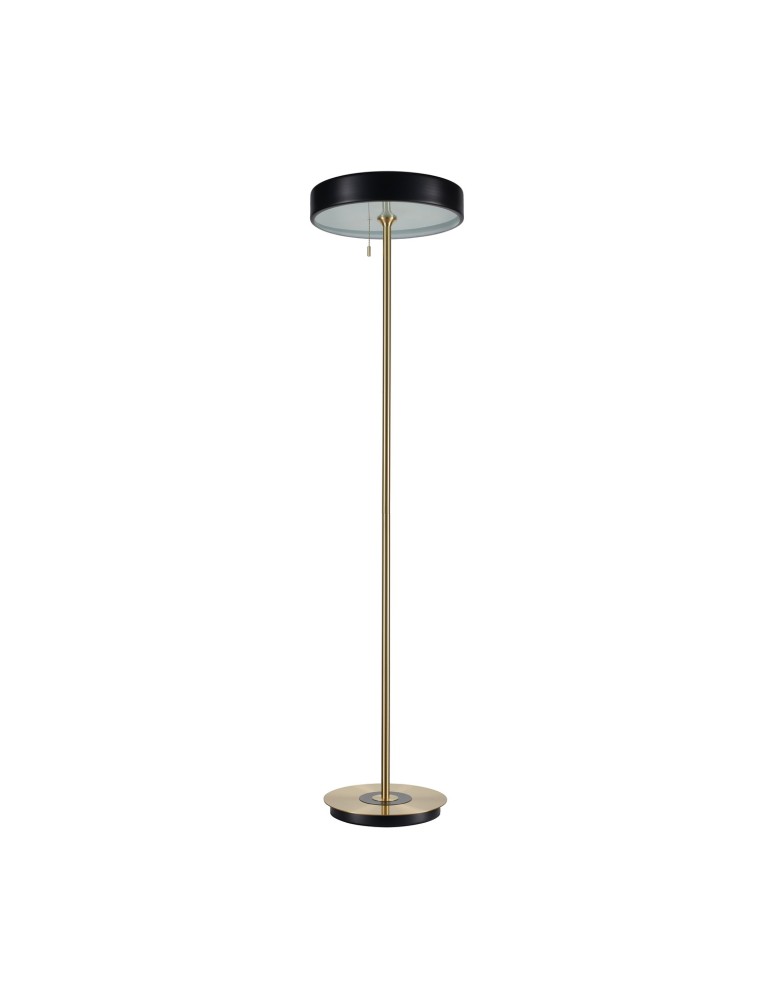 Floor lamps - Step into Design ARTDECO floor lamp black and gold 162 cm MF8872 black - product kolory-swiatla.pl 2