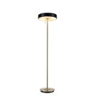 Floor lamps - Step into Design ARTDECO floor lamp black and gold 162 cm MF8872 black - product 1