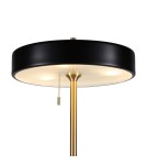 Floor lamps - Step into Design ARTDECO floor lamp black and gold 162 cm MF8872 black - product 4