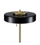 Floor lamps - Step into Design ARTDECO floor lamp black and gold 162 cm MF8872 black - product 7