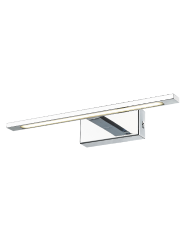 Light Prestige Isla wall lamp chrome medium IP44 CCT (variable color 3000/4000/6500K) LED chrome GS-LWB-12W CH CCT