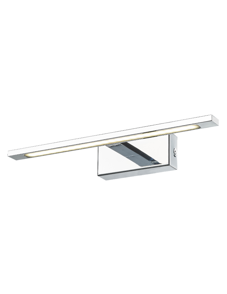 Bathroom wall lamps - Light Prestige Isla wall lamp chrome medium IP44 CCT (variable color 3000/4000/6500K) LED chrome GS-LWB-12W CH CCT - product kolory-swiatla.pl 1