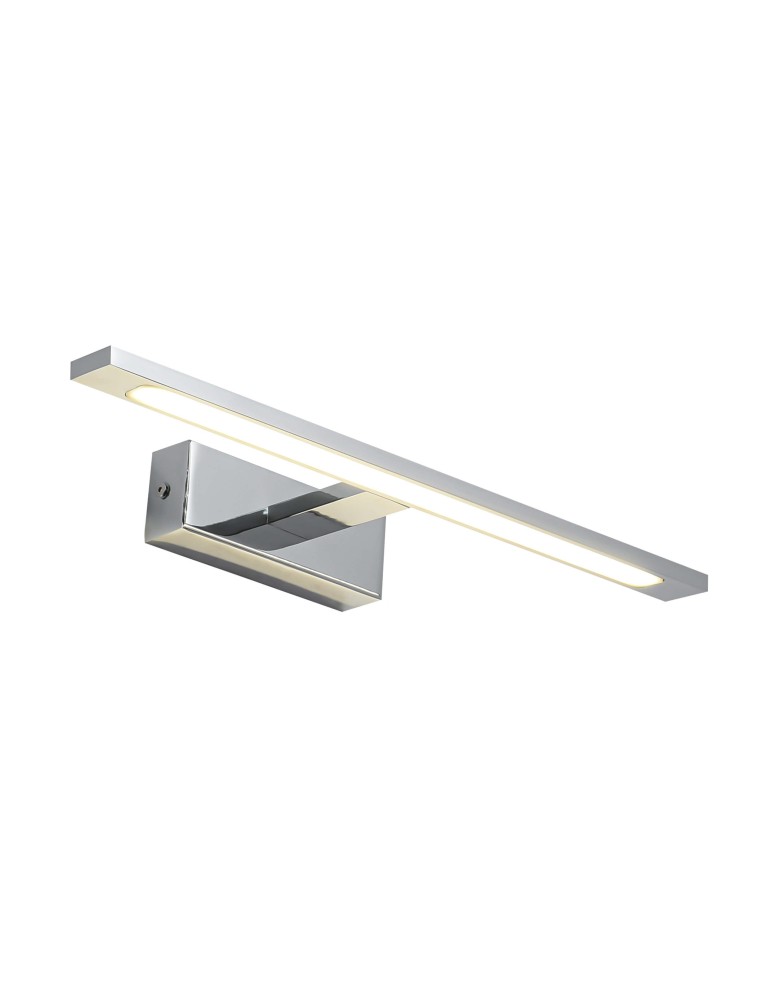 Bathroom wall lamps - Light Prestige Isla wall lamp chrome medium IP44 CCT (variable color 3000/4000/6500K) LED chrome GS-LWB-12W CH CCT - product kolory-swiatla.pl 3