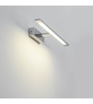 Bathroom wall lamps - Light Prestige Isla wall lamp chrome medium IP44 CCT (variable color 3000/4000/6500K) LED chrome GS-LWB-12W CH CCT - product 13