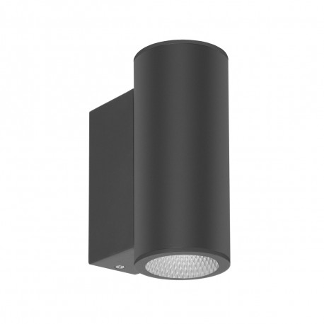 Italux Lenta 3K Zewnętrzna Ścienna Czarny piaskowany IP54 1xLED 10W 3000K OWL-2026B-1-3K