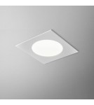 Flush-mounted hermetic lamps - Aqform AQUATIC square LED 230V hermetic recessed 37928-M930-D9-PH. - product 1