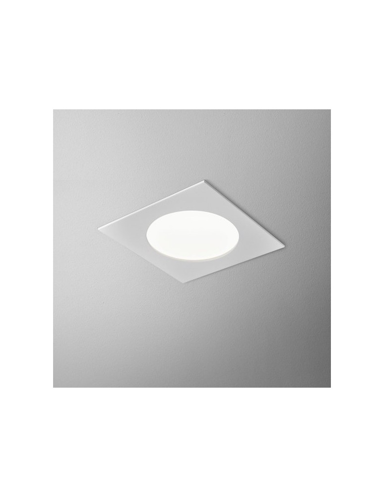 Flush-mounted hermetic lamps - Aqform AQUATIC square LED 230V hermetic recessed 37928-M930-D9-PH. - product kolory-swiatla.pl 1