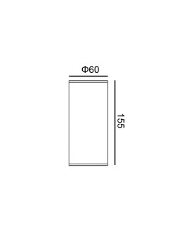 Italux Rima GU10 Outdoor Pendant Black Sandblasted IP54 1xGU10 40W OPN-3022A-GU10. - product 2