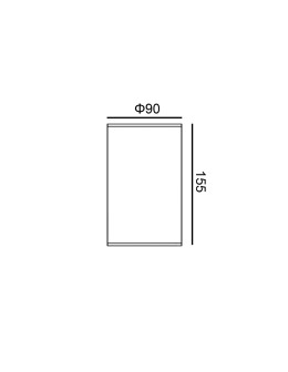 Italux Rima 4K Outdoor Pendant Black Sandblasted IP54 1xLED 15W 4000K OPN-3064-4K - product 2