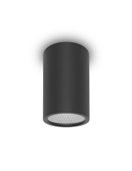 Italux Rima 4K Outdoor Pendant Black Sandblasted IP54 1xLED 15W 4000K OPN-3064-4K