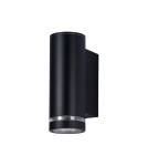 Outdoor wall lamps - Italux Fondo 3K Outdoor Wall Mounted Black Sandblasted IP54 1xLED 10W 3000K OWL-2067-1-3K - product 3