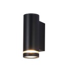Outdoor wall lamps - Italux Fondo 3K Outdoor Wall Mounted Black Sandblasted IP54 1xLED 10W 3000K OWL-2067-1-3K - product 1