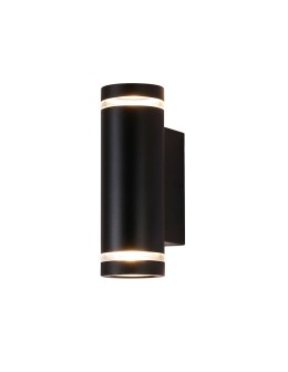 Italux Fondo 3K Outdoor Wall Mounted Black Sandblasted IP54 2xLED 14W 3000K OWL-2067-2-3K