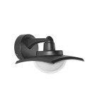 Outdoor wall lamps - Italux Isola 3K Outdoor Wall Mounted Black Sandblasted IP54 1xLED 9W 3000K OWL-6950-3K - product 1