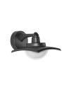 Italux Isola 3K Outdoor Wall Mounted Black Sandblasted IP54 1xLED 9W 3000K OWL-6950-3K