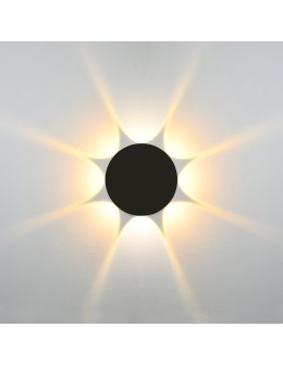Italux Macba Outdoor Wall Mounted Black Sandblasted IP54 1xLED 8W 3000K OWL-6031-8-3K - product 2
