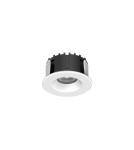 Flush-mounted outdoor lights - Italux Nelson Recessed Ceiling White with Structure IP65 1xLED 3.3W 3000K DA-032R/WK-WW - product 1