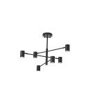 Modern pendant lamps - YASKR Noe Ceiling Lamp 6xGU10 black PLC0102-BK   - product 4