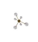 Pendant lamps spheres - YASKR Bolti Ceiling Lamp 6xG9 gold PLC0103-GD.   - product 3