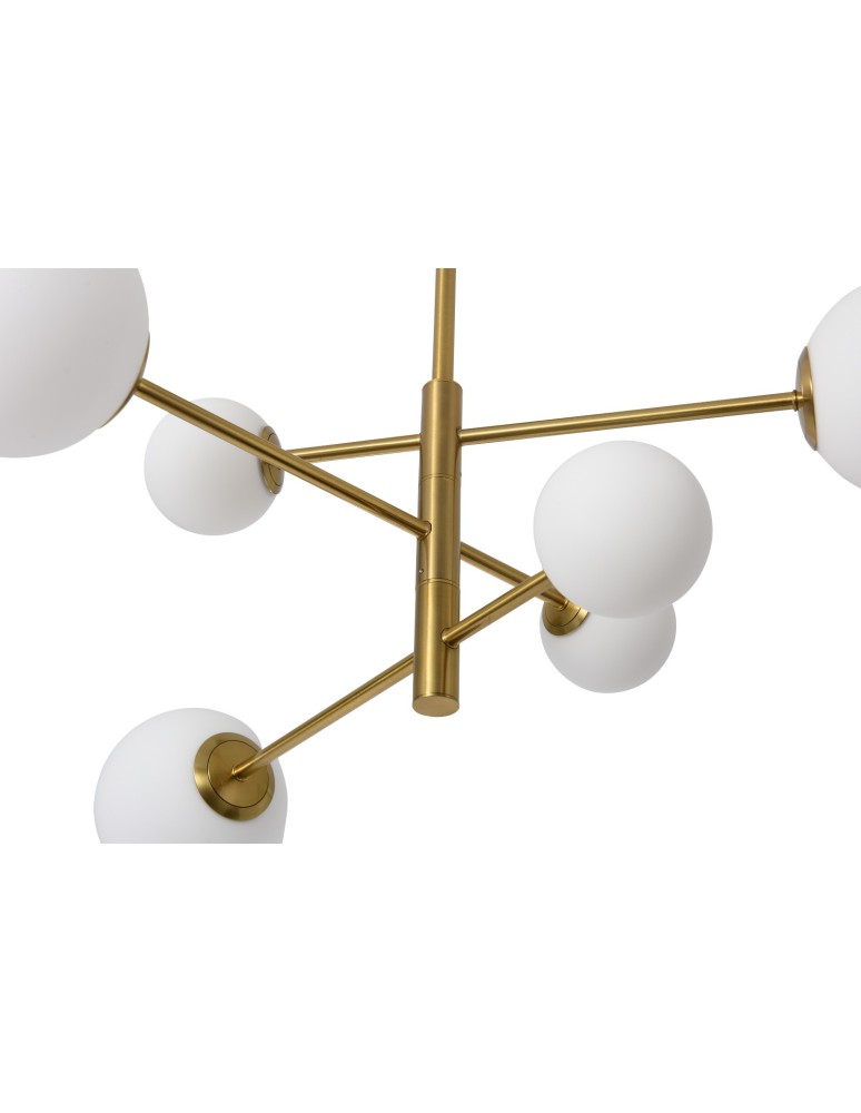 Pendant lamps spheres - YASKR Bolti Ceiling Lamp 6xG9 gold PLC0103-GD.   - product kolory-swiatla.pl 4
