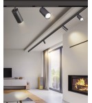 Magnetic rail lamps - Azzardo ALFA MAKITA TRACK MAGNETIC 7W CCT BLUETOOTH BK Magnetic Rail Lamp Black Mat AZ4836 - product 2