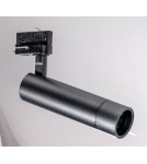 Lamps for 3-phase busbars - Azzardo GALILEO TRACK 3 LINE LED 15W 1200lm 3000K Black Reflector For Draw-wire 3F AZ4067 - product 6