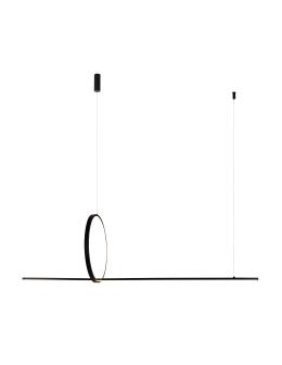 Azzardo PELLE 3-STEP DIMM BK Czarny Mat 2xLED 3 Tryby Jasności AZ5756