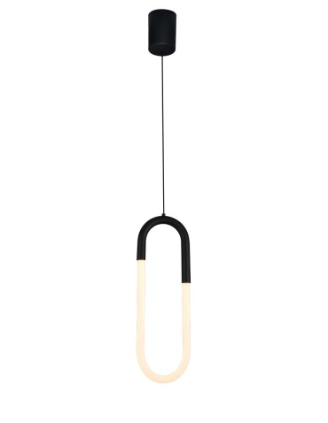 Azzardo NEXUS BK LED 3000K Black Mat/White Mat 1xLED Pendant AZ5739