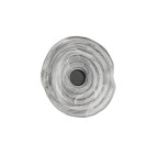 Designer wall lamps - Azzardo NESTOR TOP 20 BK Smoky Transparent/Matte Black 1xLED Designer Wall lamp AZ5829 - product 1
